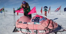 Geoff Wilson na biegunie południowym